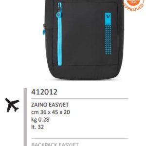 Roncato COMPACT Zaino Cabina bagaglio a mano gratuito  Easyjet tessuto PIEGHEVOLE