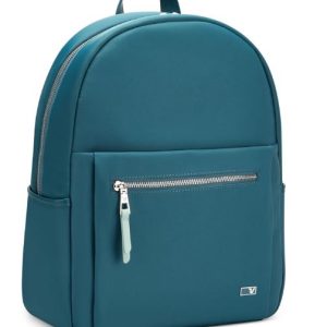 RO412322 Zaino Busines Piccolo 1 Comparto Tablet 11″ Woman Biz Materiale Nylon Poliestere con inserti in Pelle cm 29X36X12