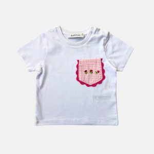 T-shirt Sartini taschino tulipani