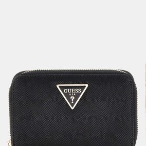 Guess Mini portafoglio Laurel Saffiano