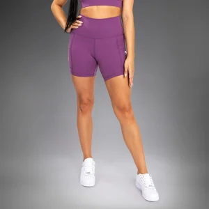 Shorts Bike Venum Essential - Dusky Orchid/Argento Spazzolato