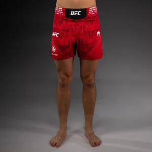 UFC Zenith by Venum Authentic Fight Night Pantaloncini da combattimento Fit corto Uomo - Rosso