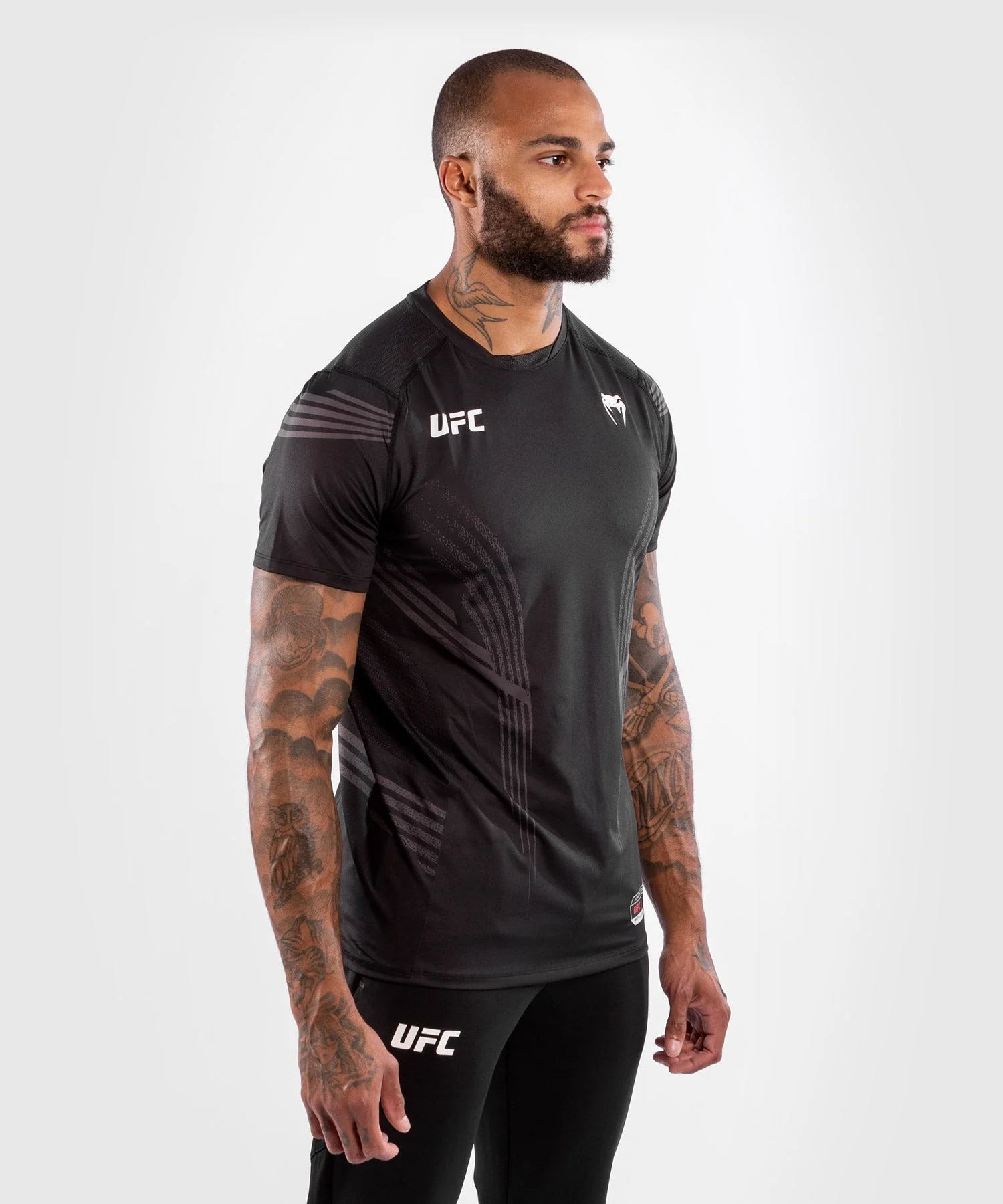 Maglia Tecnica Uomo Fighters UFC Venum Authentic Fight Night - Nero - immagine 3