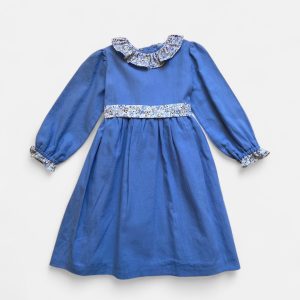 Abito rouche manica lunga