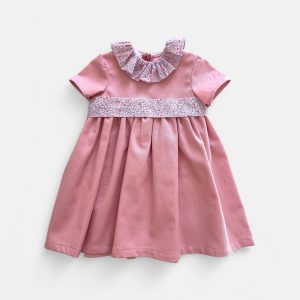 Abito Sartini collo rouche