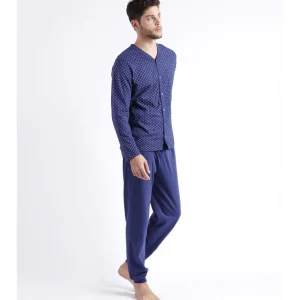 PIGIAMA ABBOTTONATO UOMO CON POLSINO ADMAS