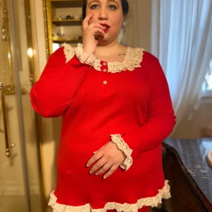 Pigiama Donna  Manica Lunga  Parigi