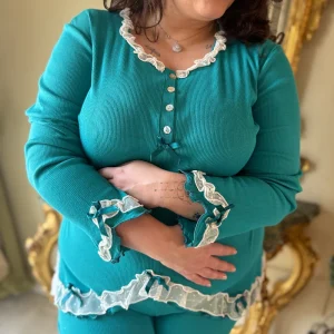 Pigiama Donna Manica Lunga Regina