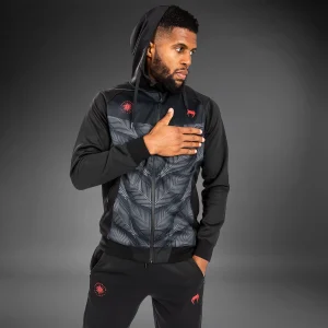 Felpa con cappuccio Venum Phantom - Nero/Rosso