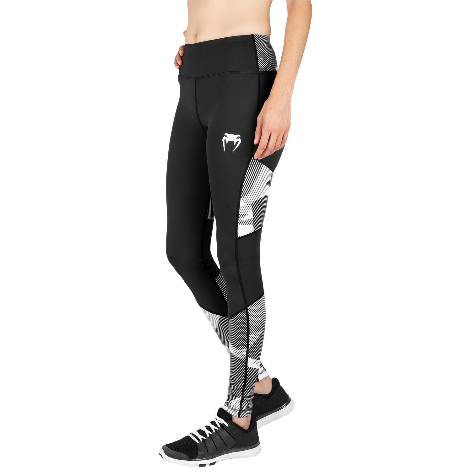 Legging Donna Venum Dune 2.0 - Nero/Bianco - immagine 2