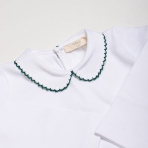 Body colletto ricamo