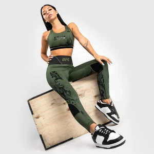 Leggings Donna UFC Venum Authentic Fight Week - Verde