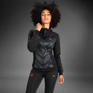 Felpa Con Cappuccio Venum Phantom - Per Donna - Nero/Rosso