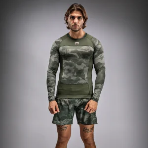Venum G-Fit Air Rashguard a maniche Lunghe - Camo Esercito