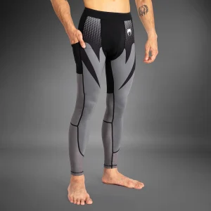 Venum Attack Pantaloni a Compressione da Uomo - Nero