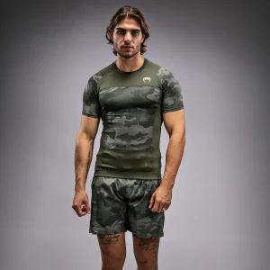 Venum G-Fit Air Rashguard a maniche Corte - Camo Esercito