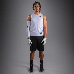 Venum Elite Football Maglietta a Compressione Senza Maniche - Bianco