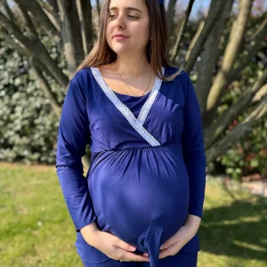 Pigiama Donna Manica Lunga Allattamento 70730