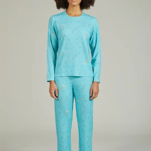 Pigiama Donna Manica Lunga Micromodal Libellule