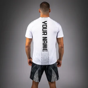 UFC Zenith by Venum Authentic Fight Night Maglia ufficiale Walkout Uomo Personalizzato - Bianco