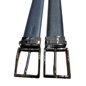 Marco Celli Cintura DoubleFace in Pelle Martellata